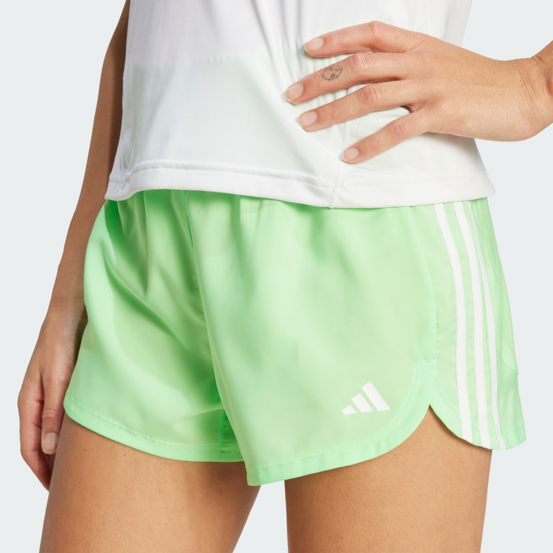 Adidas Pacer Training 3-Stripes Geweven High-Rise Short