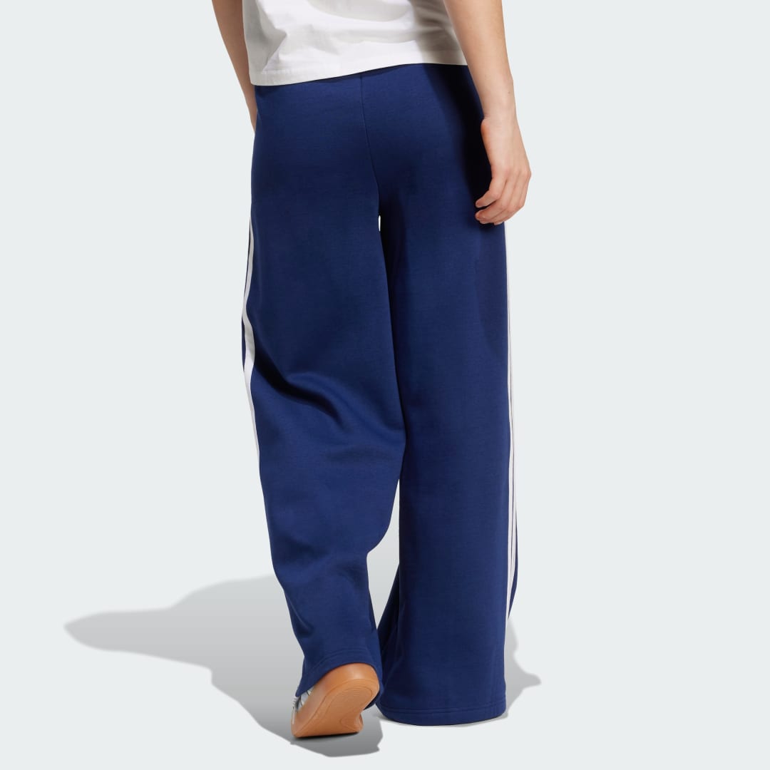 Adidas 3-Stripes Fleece Wide Broek