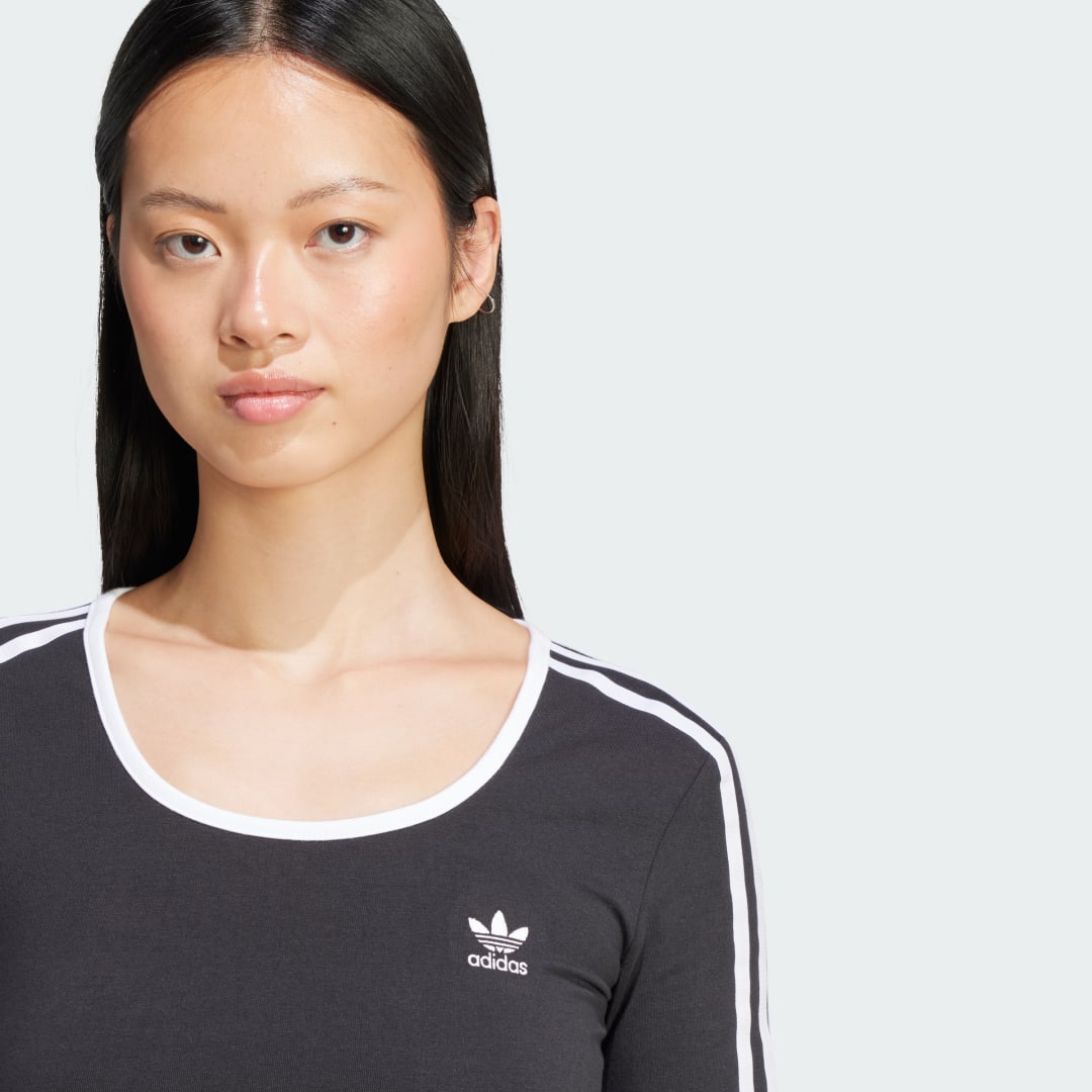 Adidas Adicolor 3-Stripes Crop Longsleeve