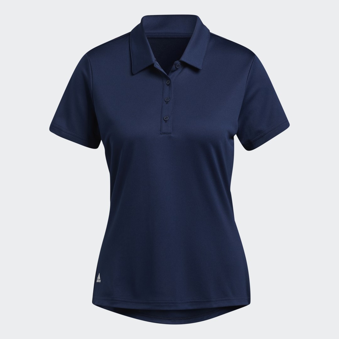 Image of adidas Performance Primegreen Polo Shirt Navy Blue S - Women Golf Shirts