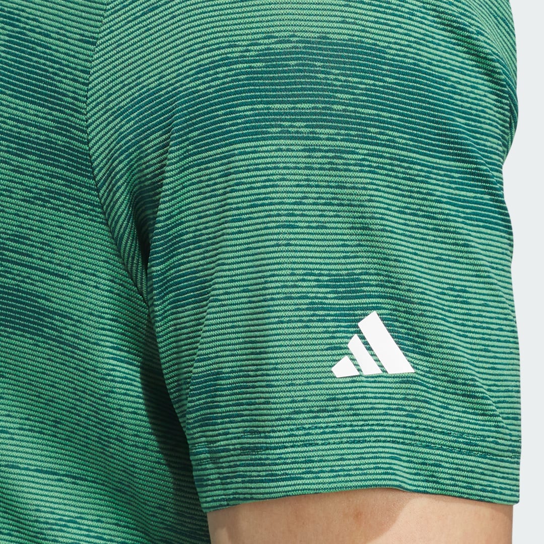 Adidas Ultimate365 Textured Stripe Poloshirt