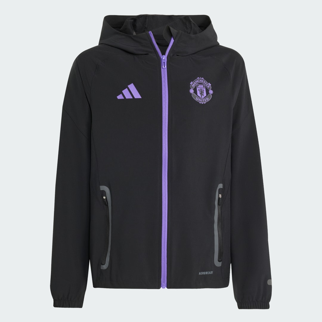 Adidas Manchester United Tiro 25 Competition Vis Tech Reisjack Kids