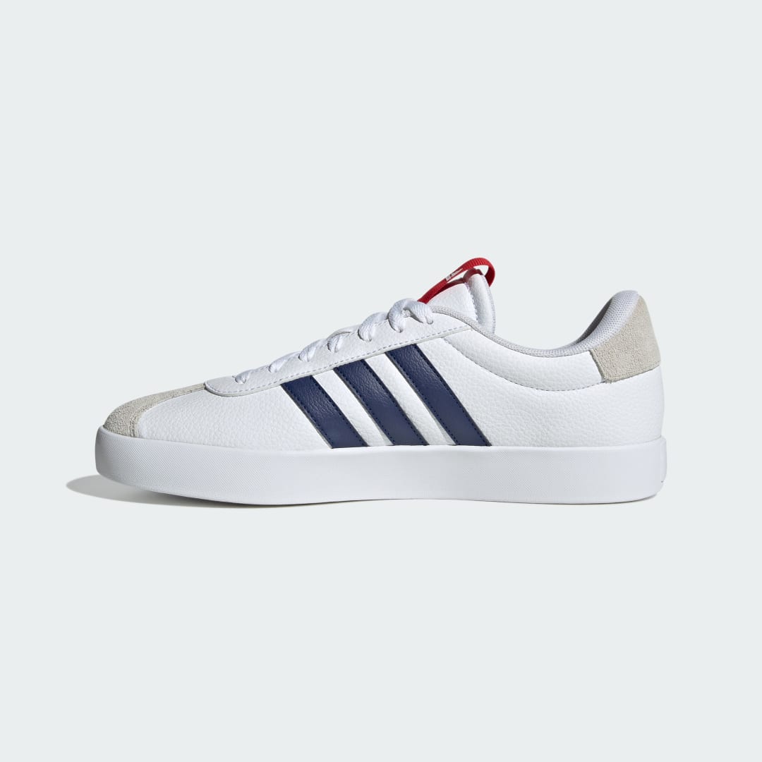 

adidas Tenis Adidas VL Court 3.0 Unisex, Blanco/dark azul/better scarlet