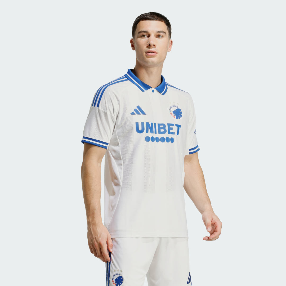 Adidas Opgenaaid F.C. Kopenhagen 25 26 Thuisshirt