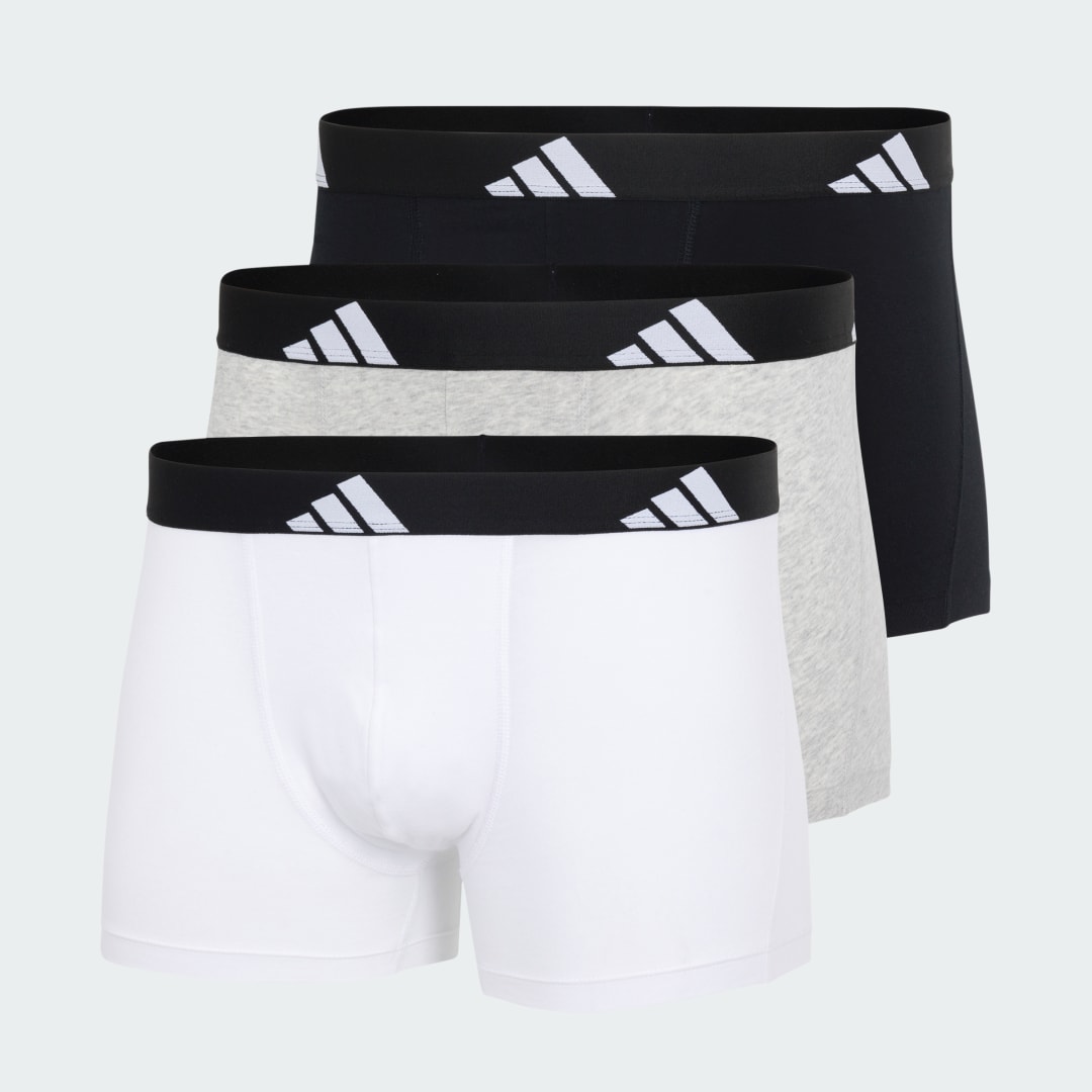 Adidas Active Flex Cotton Boxershort 3-Pack Ondergoed