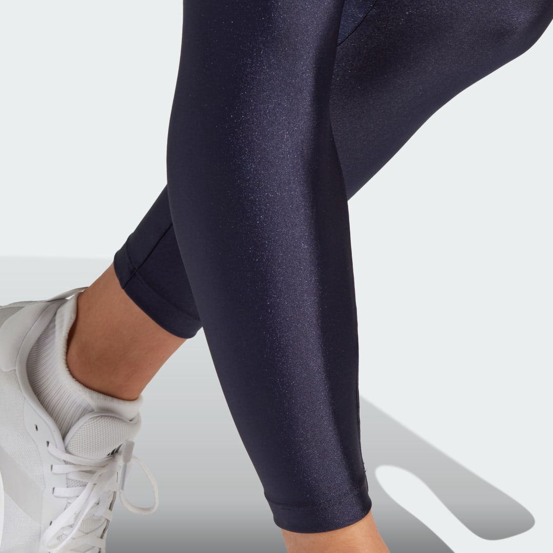 

adidas Licras Designed to Move Colorblock Pretina Alta Mujer, Azul