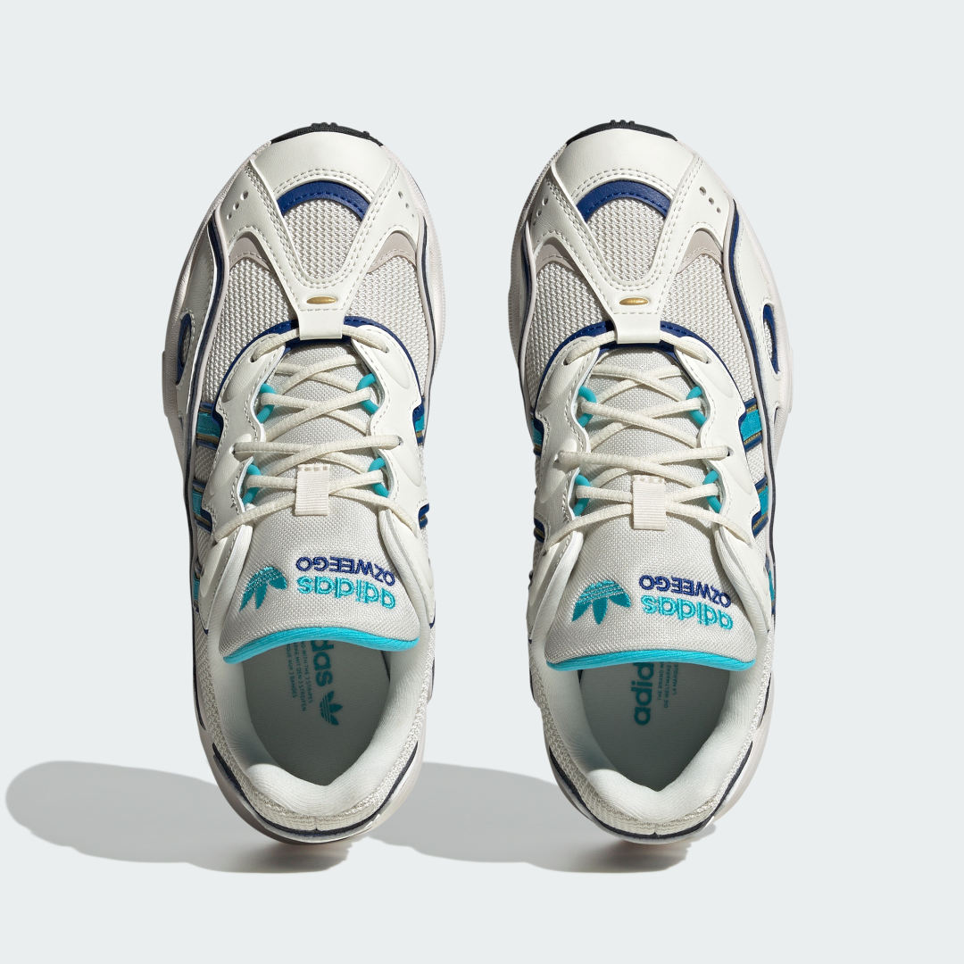 Adidas Ozweego sneaker Off White / Royal Blue / Lucid Cyan