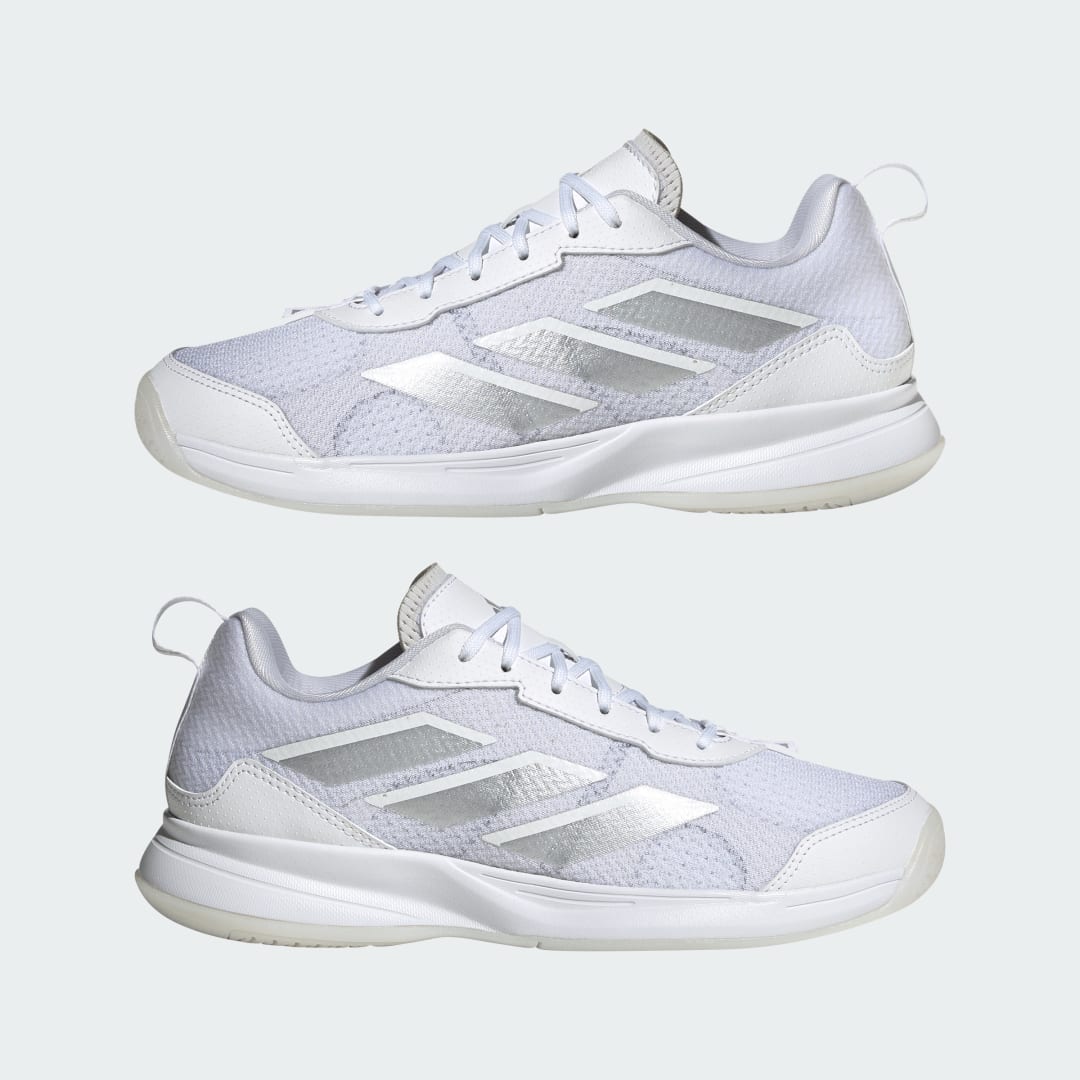 

adidas Tenis Avaflash Low Para Tenis Mujer, Blanco/blanco/plata gris