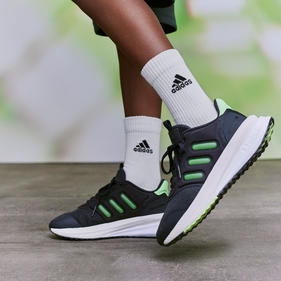 

adidas Tenis X_Plrphase Niños, Carbon/verde spark/ivory