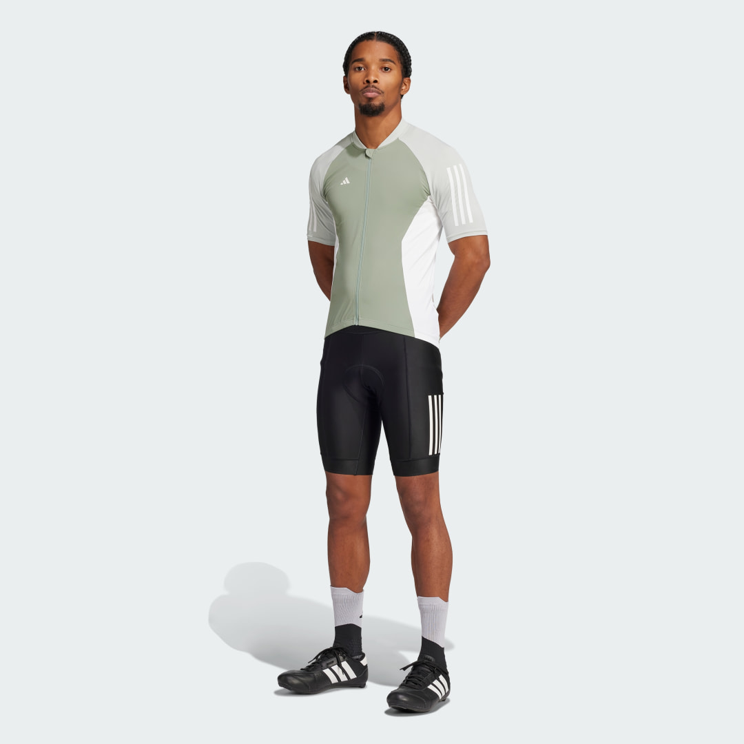Adidas Essentials 3-Stripes Wielrenshort met Zeem