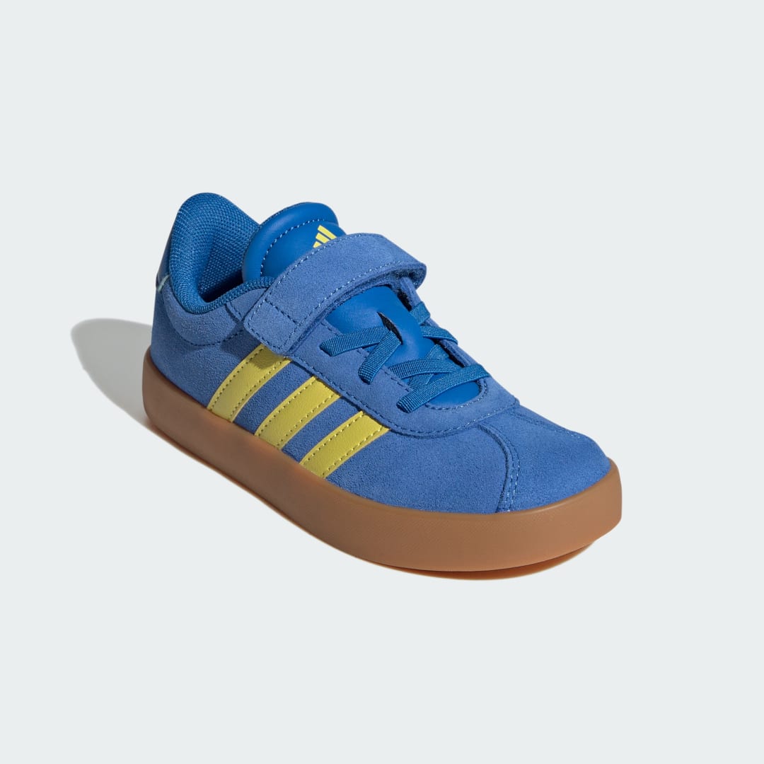 Adidas VL court sneaker Bright Royal / Pure Sulfur / Gum