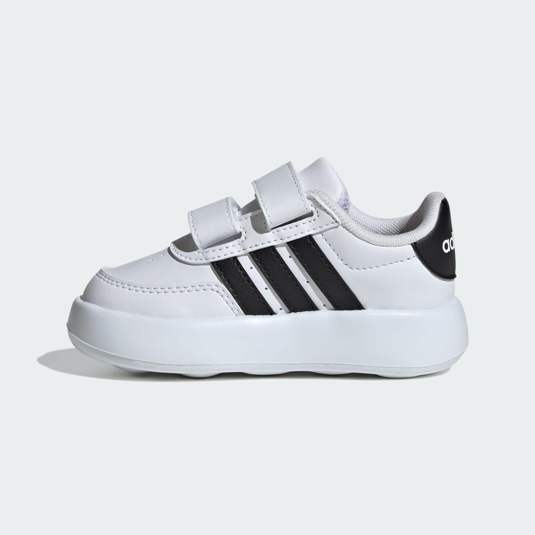 

adidas Tenis Breaknet 2.0 Para Niños, Blanco/negro/blanco