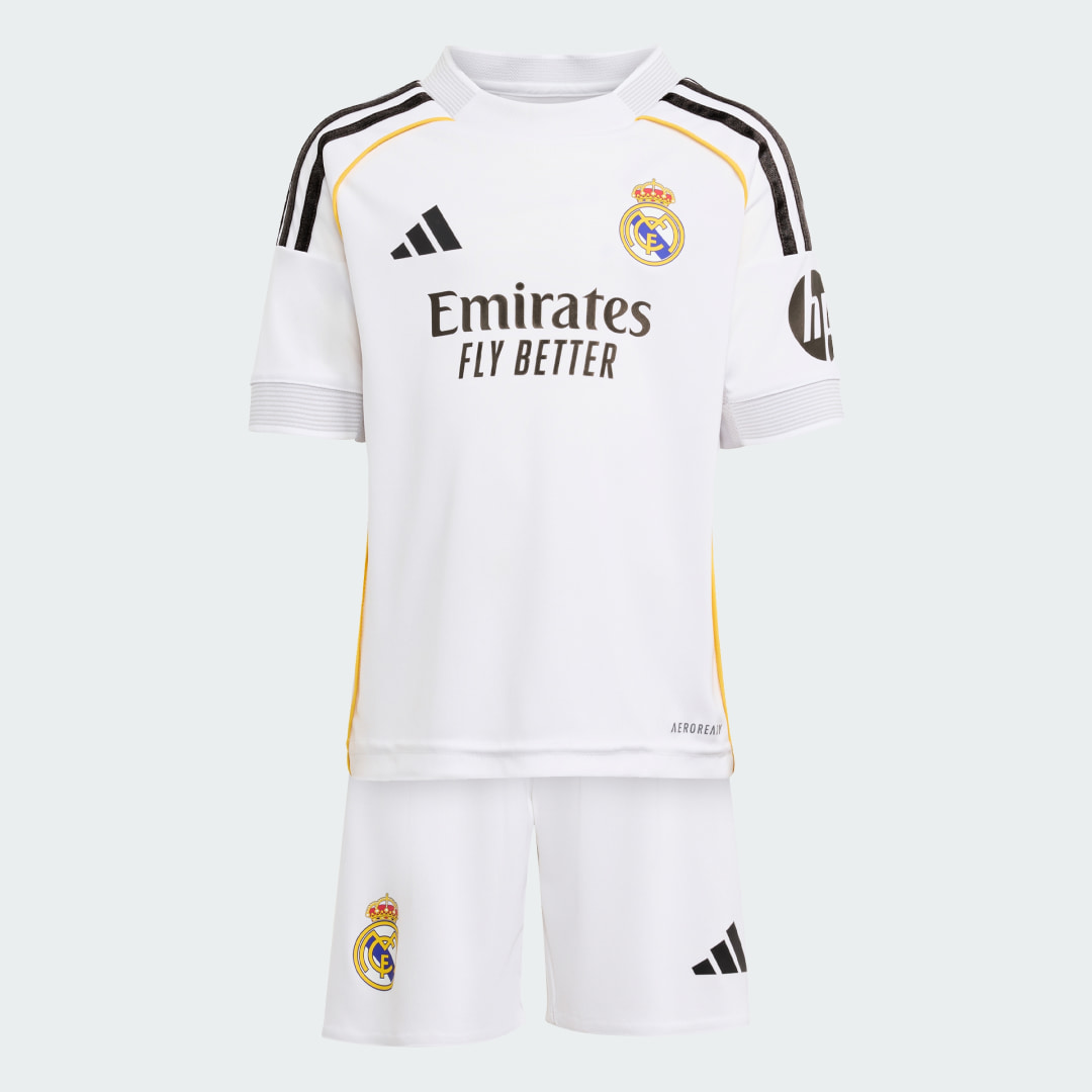 Adidas Real Madrid 25 26 Mini-Thuistenue Kids