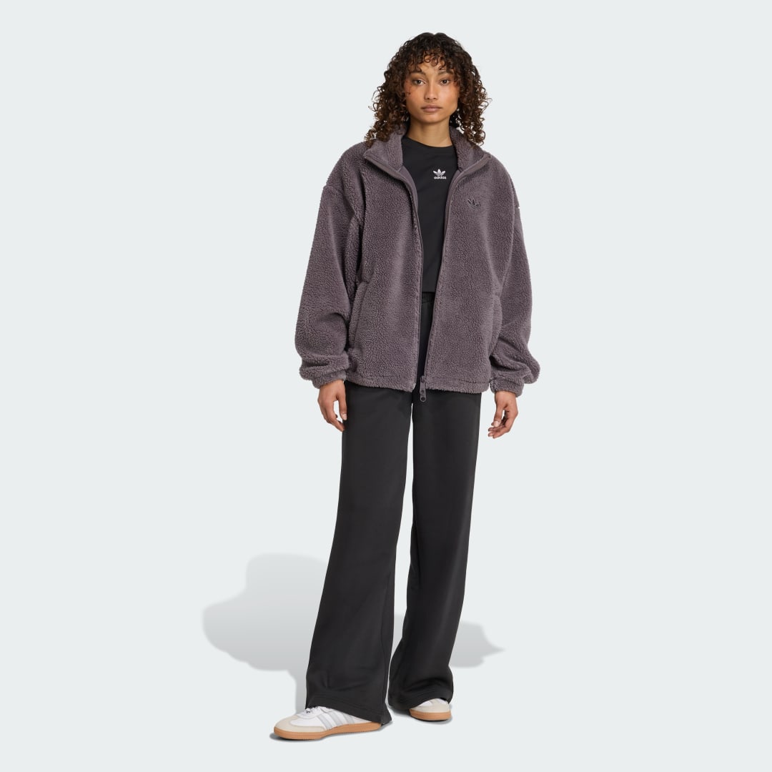 Adidas Essentials Wide Leg Fleece Broek