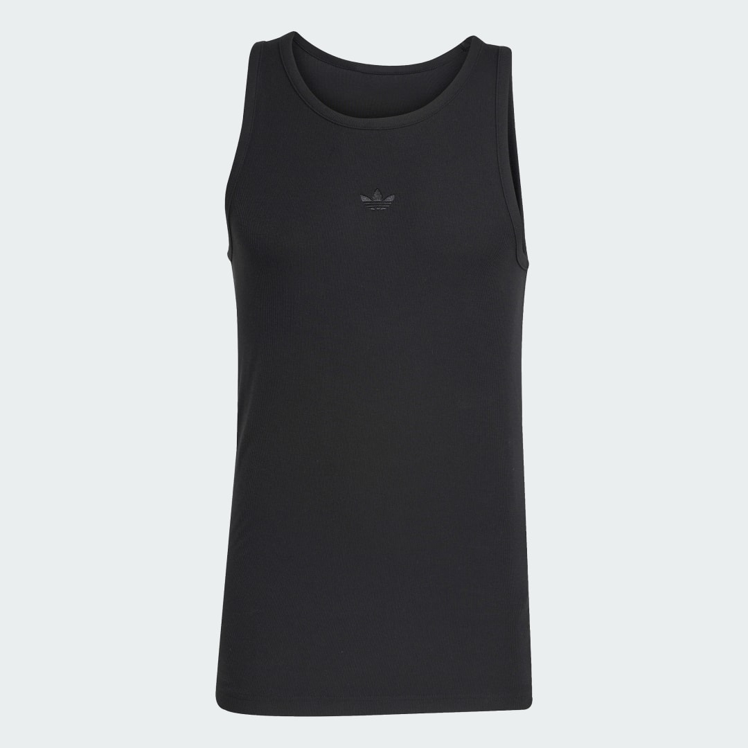 Débardeur côtelé ajusté Premium Essentials - vue 4