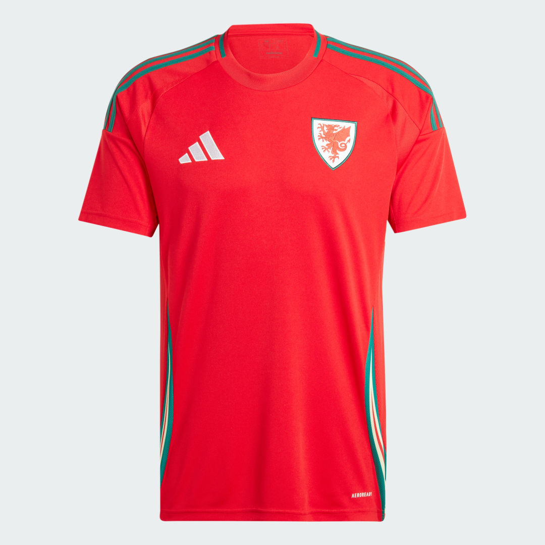 Adidas Performance Wales 24 Home Jersey