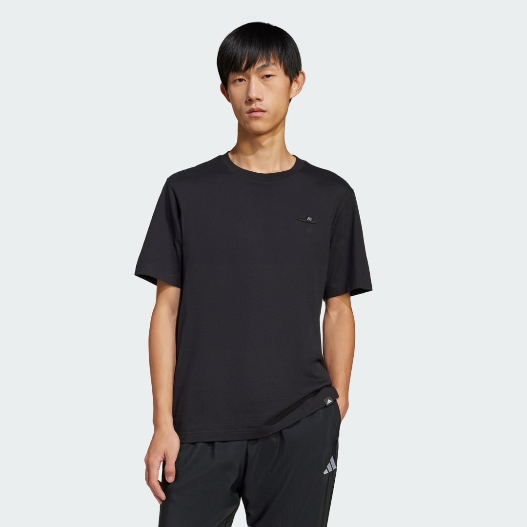 adidas Homme Lounge Slide Graphic T Shirt - vue 6