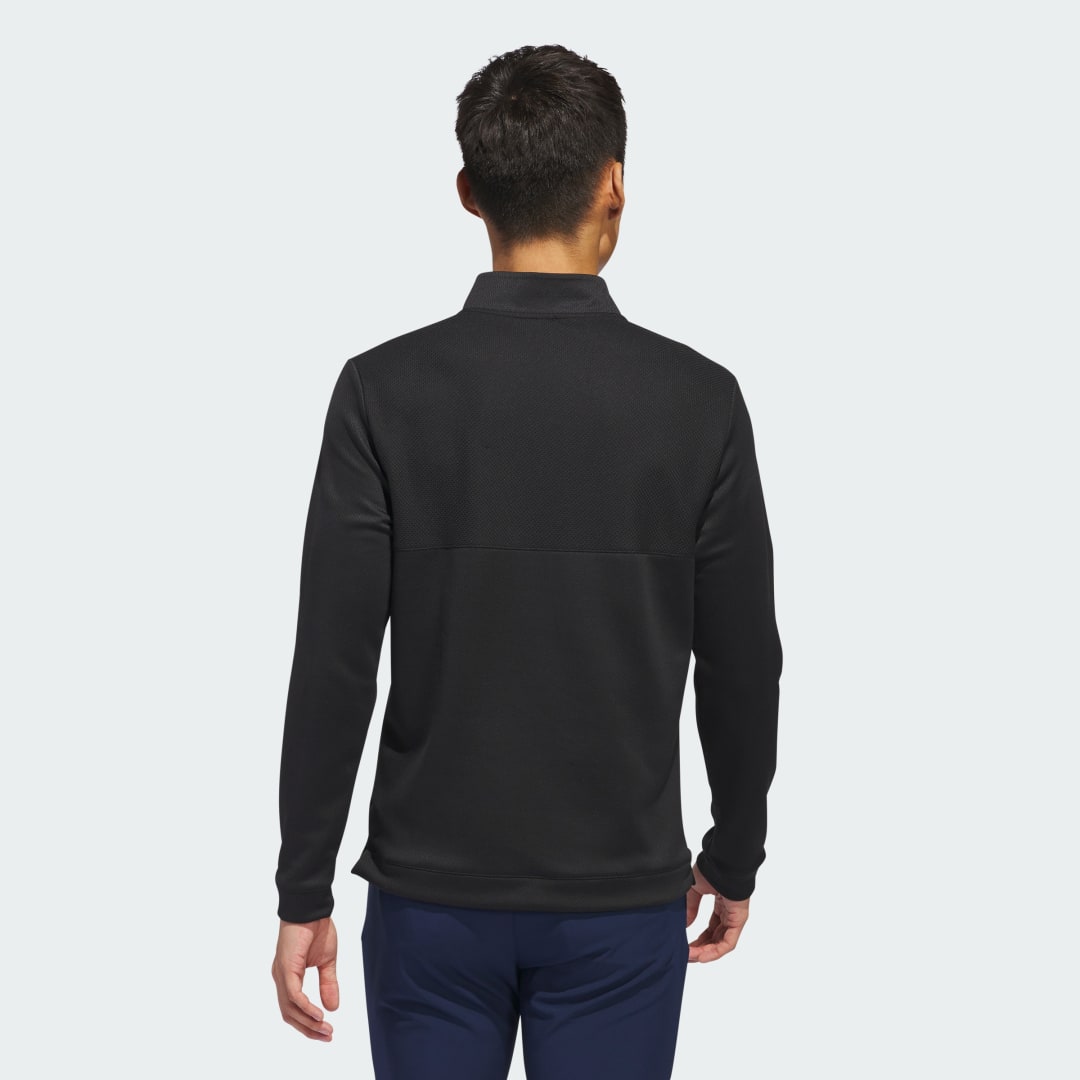 Adidas Ultimate365 Textured Sweater met Korte Rits