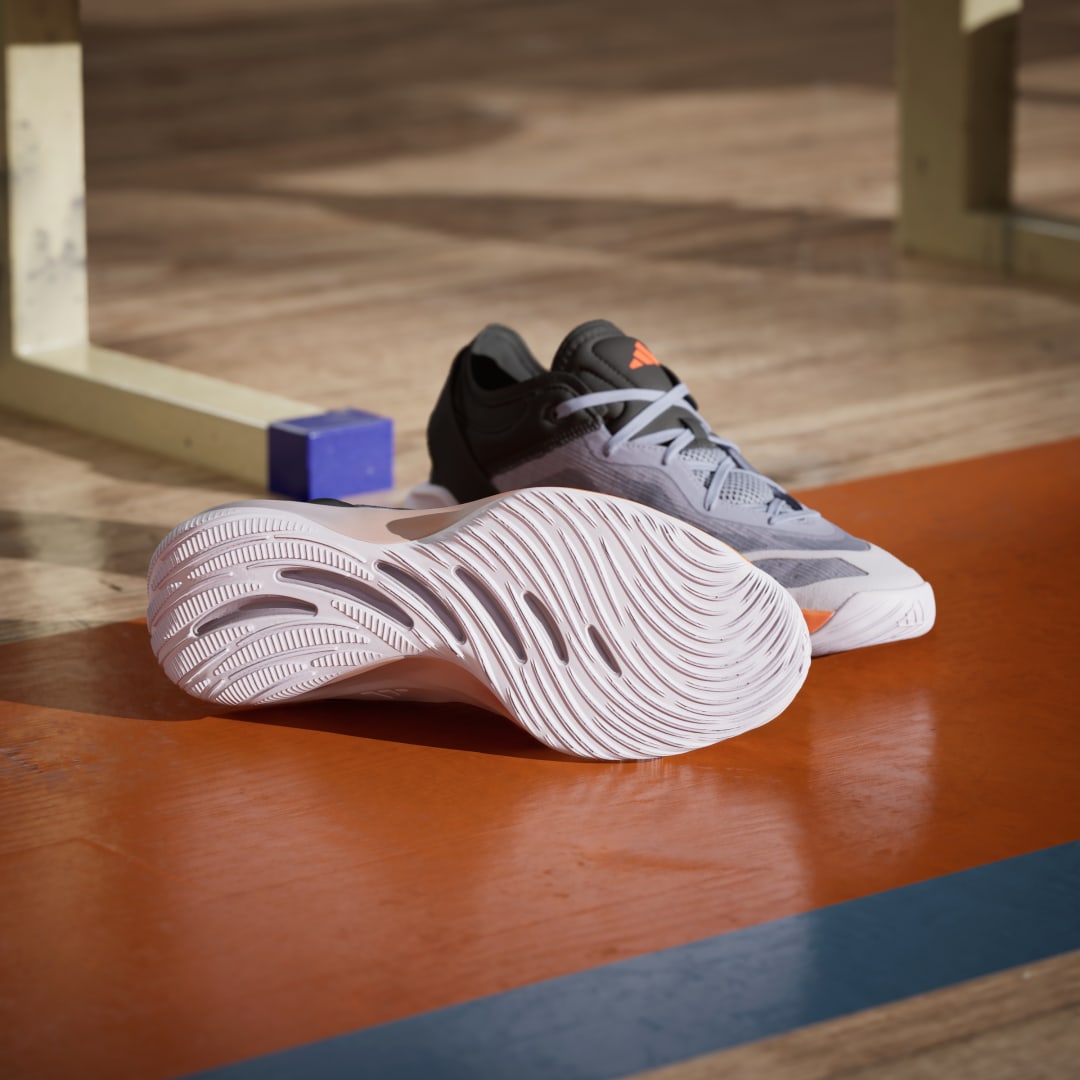 Adidas  sneaker Silver Violet / Core Black / Impact Orange