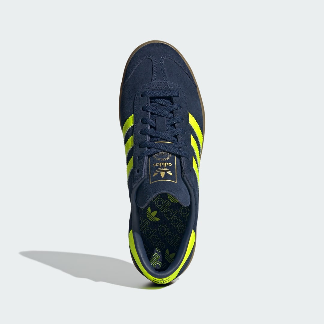 Adidas Hamburg sneaker Night Indigo / Solar Yellow / Gold Metallic