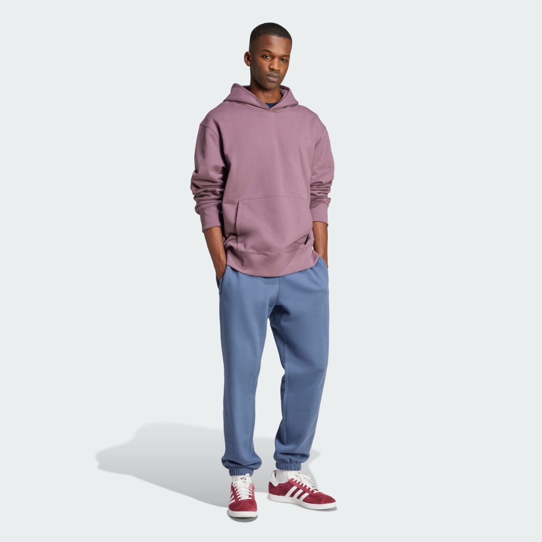 Adidas Premium Essentials Hoodie Purple Heren Kledingwinkel