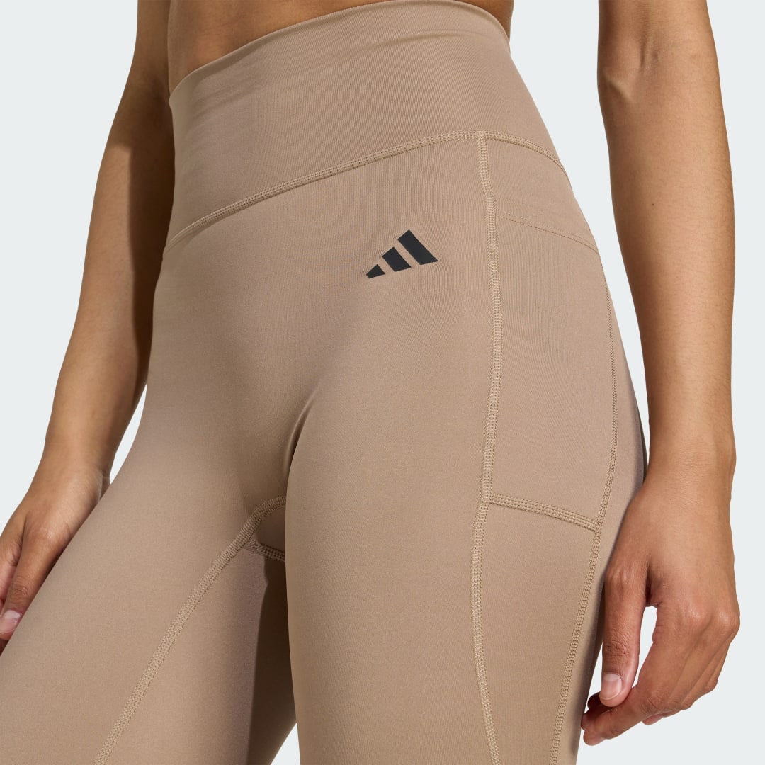Adidas Optime Essentials No Front Rise Seam 7 8 Legging