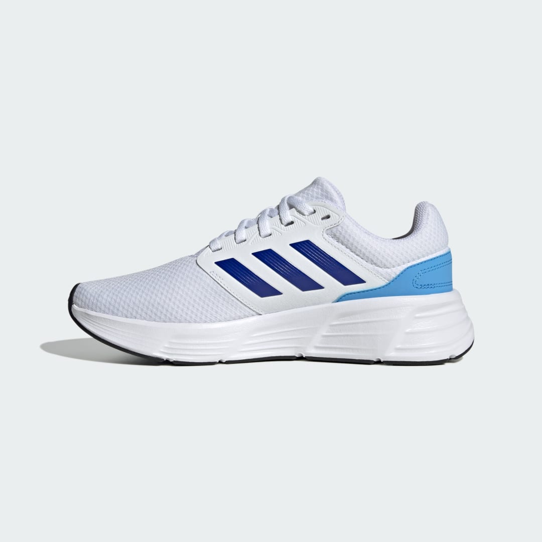 

adidas Tenis Galaxy 6 Hombre, Blanco