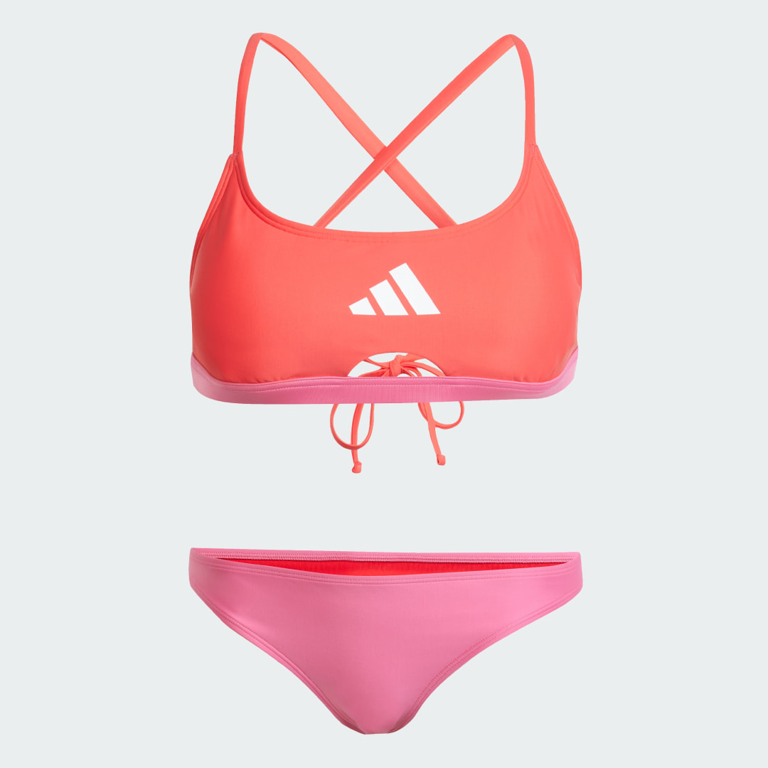 Bikini dos en X matelassé Colorblock - vue 4