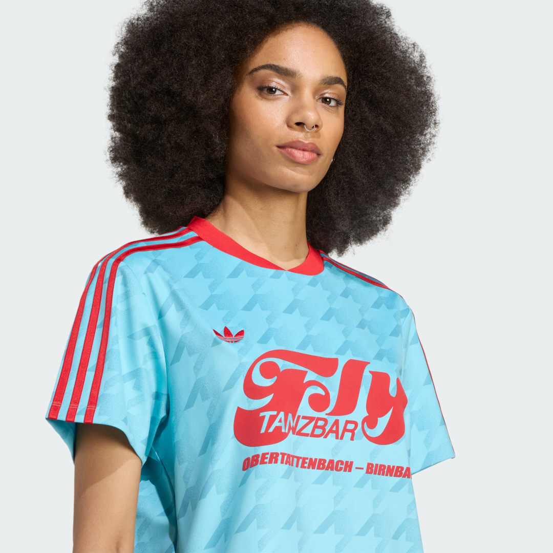 Adidas Graphic Football Allover Print Shirt
