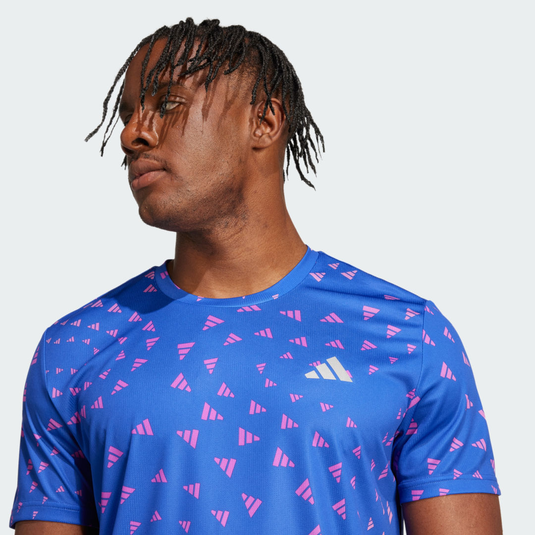 

adidas Camiseta AEROREADY Hombre, Azul