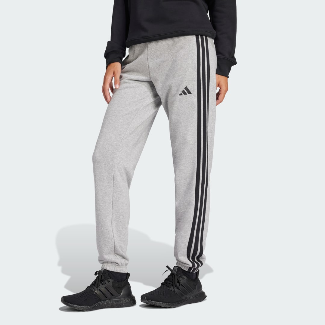 Adidas Essentials 3-Stripes French Terry Cuffed Broek