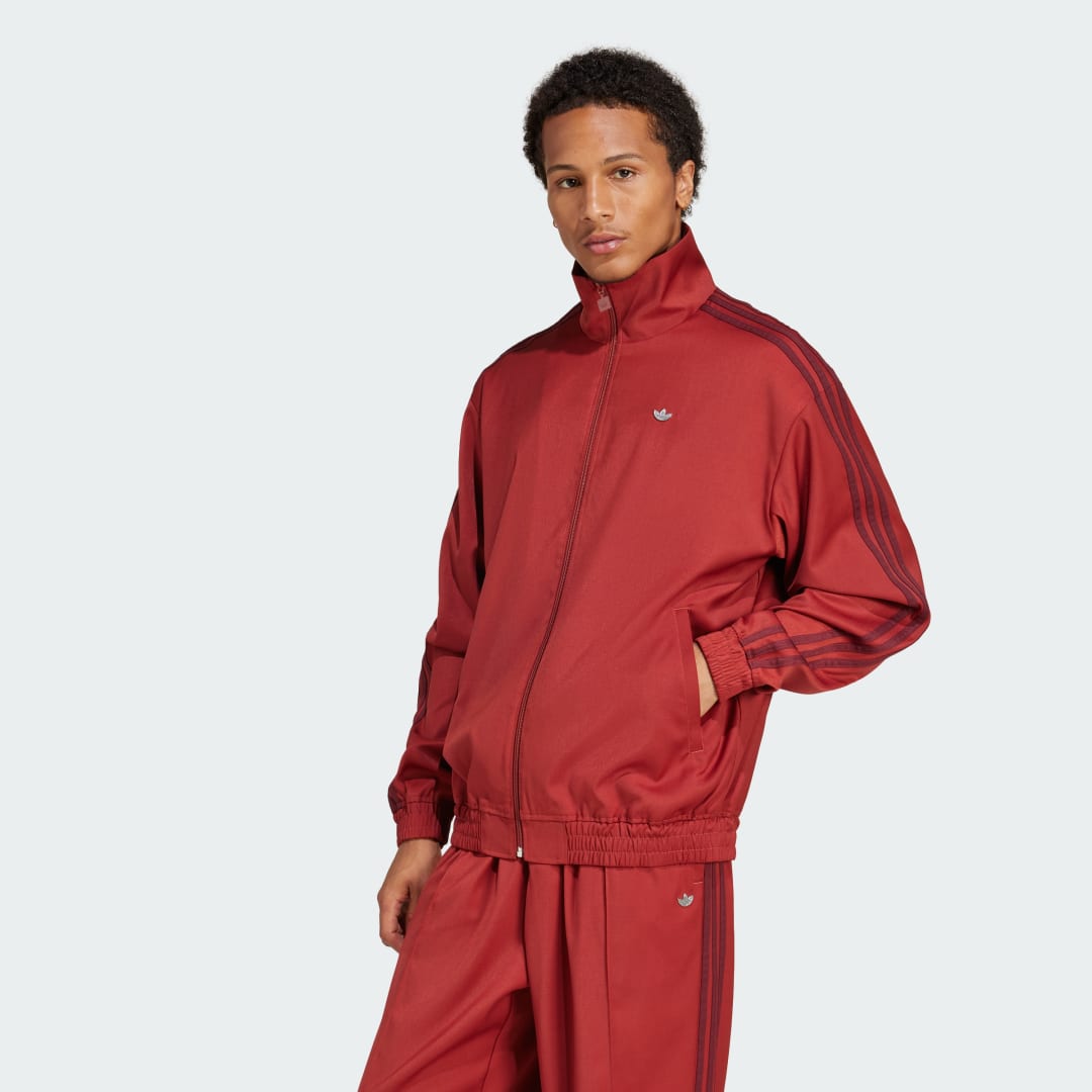 Adidas Originals Lichtgewicht Jack met Logo Red Heren