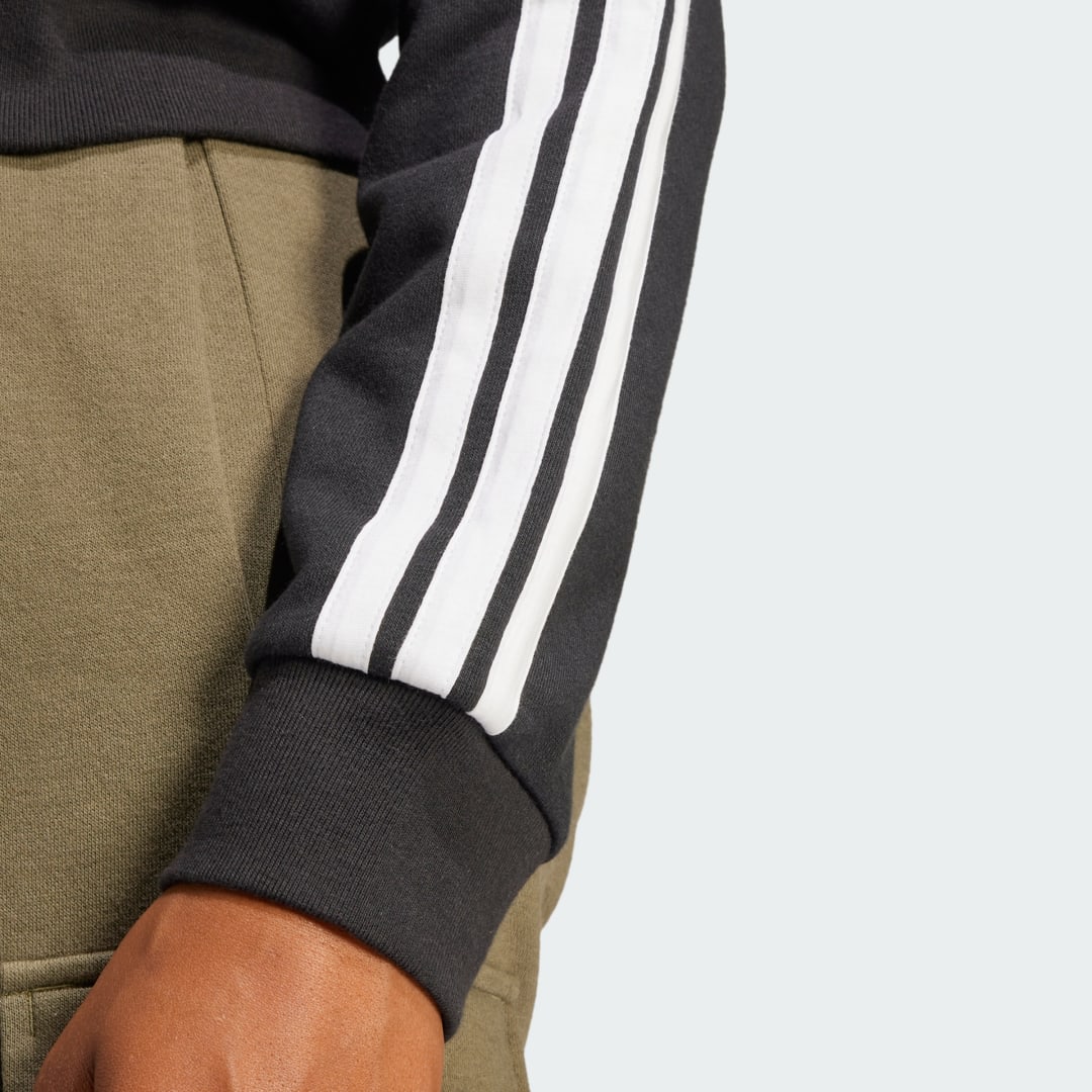Adidas Essentials 3-Stripes French Terry Ritshoodie