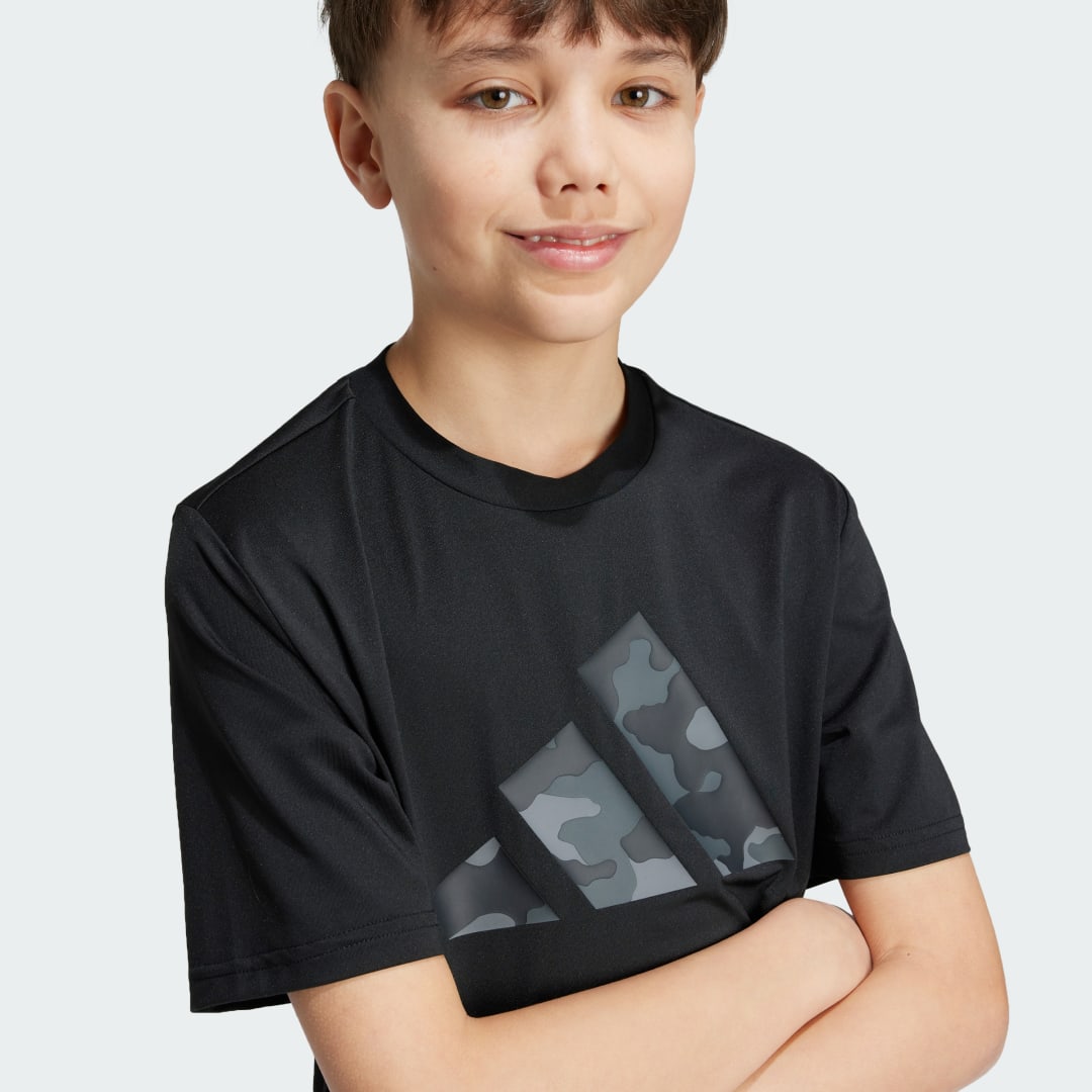 Adidas Train Essentials Seasonal Print T-shirt Kids