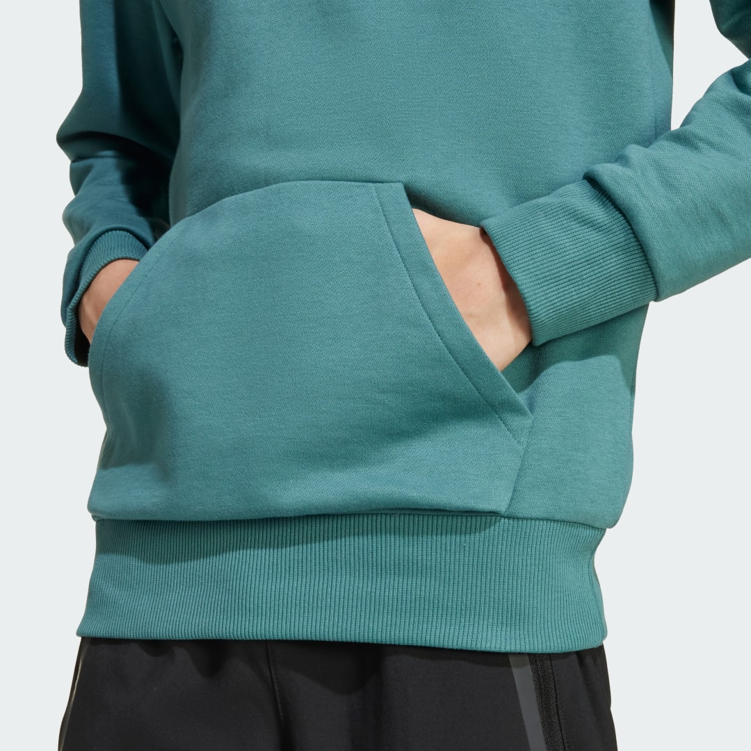Adidas Boys Slogan Fleece Hoodie Kids