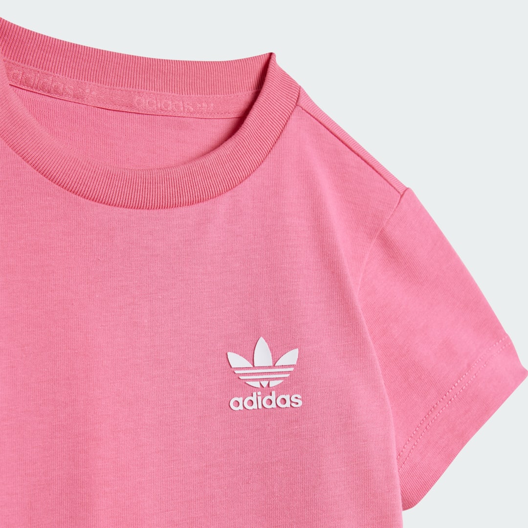 Adidas Cycling Short en T-shirt Set Kids