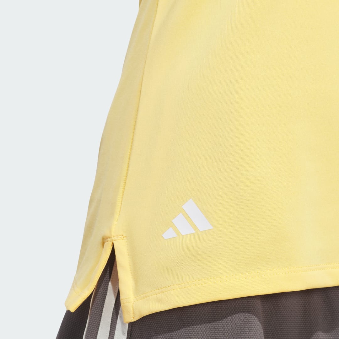 Adidas Ultimate365 Solid Mouwloos Poloshirt