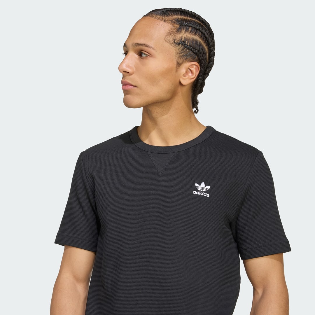 Adidas Trefoil Essentials Waffle T-shirt