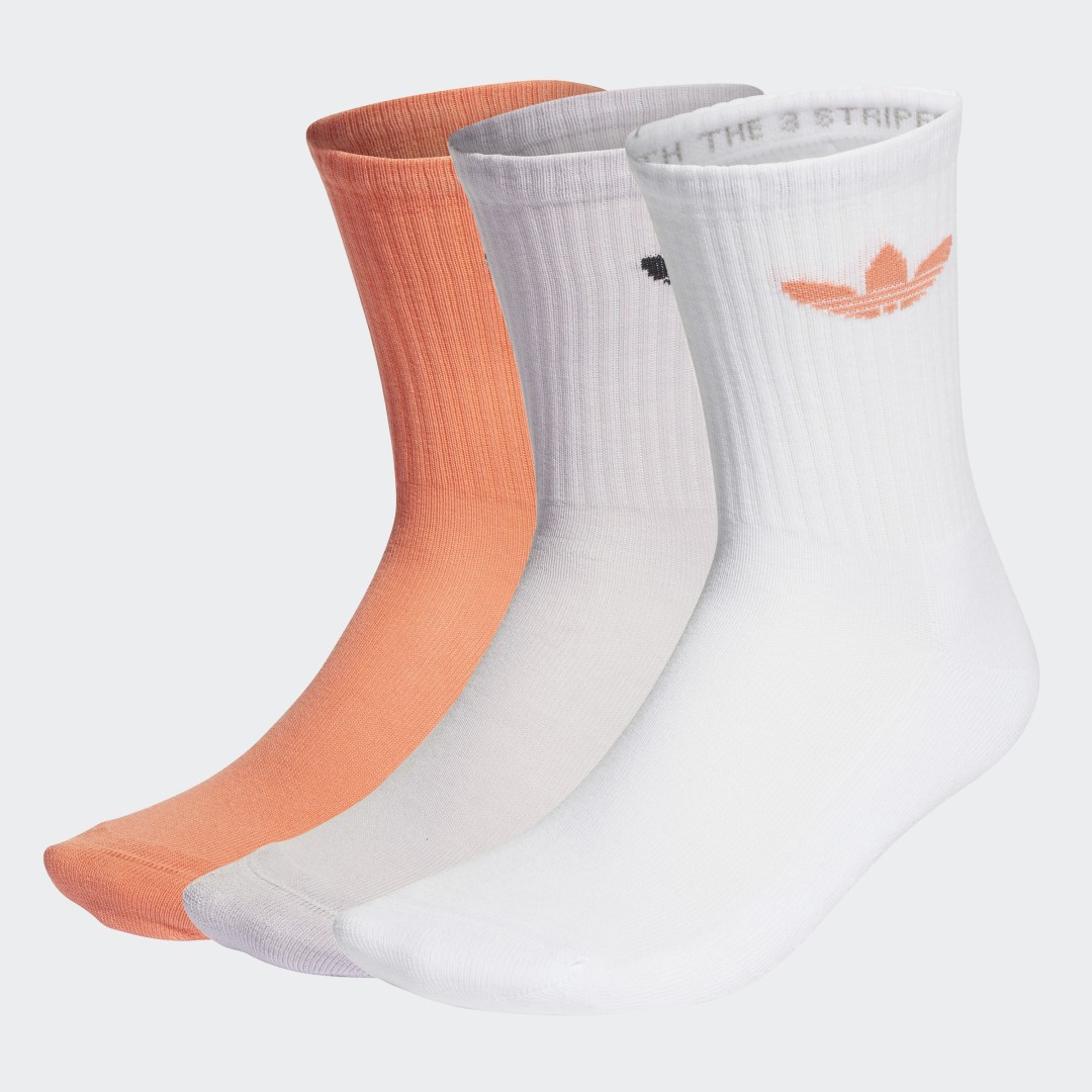 Cushioned Mid-Cut Trefoil Sokken 3 Paar Cushioned Mid-Cut Trefoil Sokken 3 Paar
