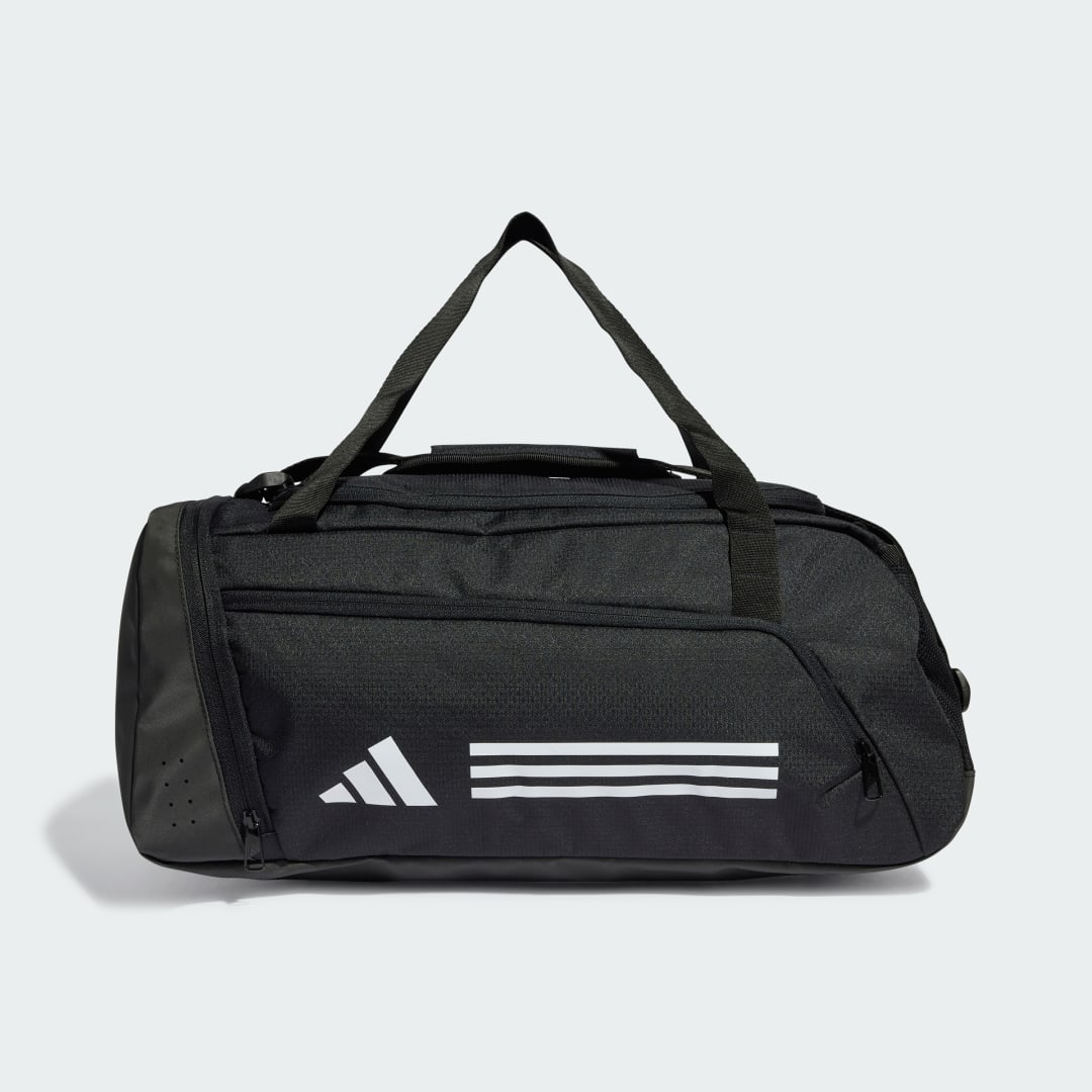 

adidas Maleta Deportiva Essentials 3 Rayas Unisex, Blanco