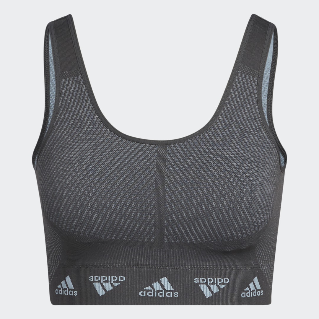 

adidas Top Deportivo Adidas Aeroknit Soporte Ligero Mujer, Magic gris/carbon