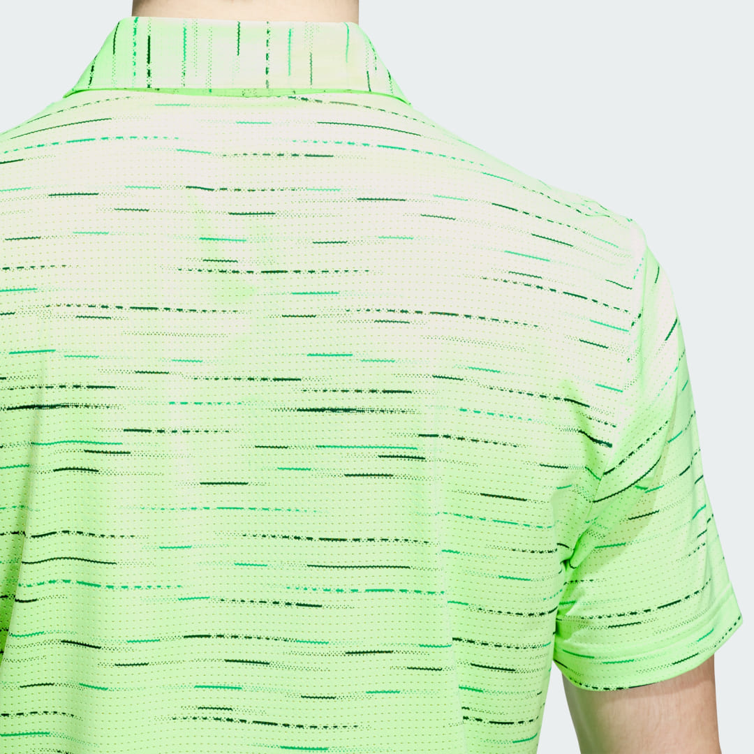 Adidas Ultimate365 Mesh Glimmer Print Poloshirt