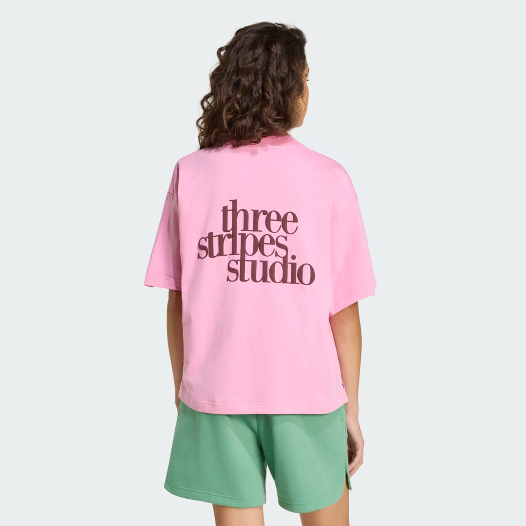 Thumbnail - 3 STRIPES STUDIO BOYFRIEND T-SHIRT