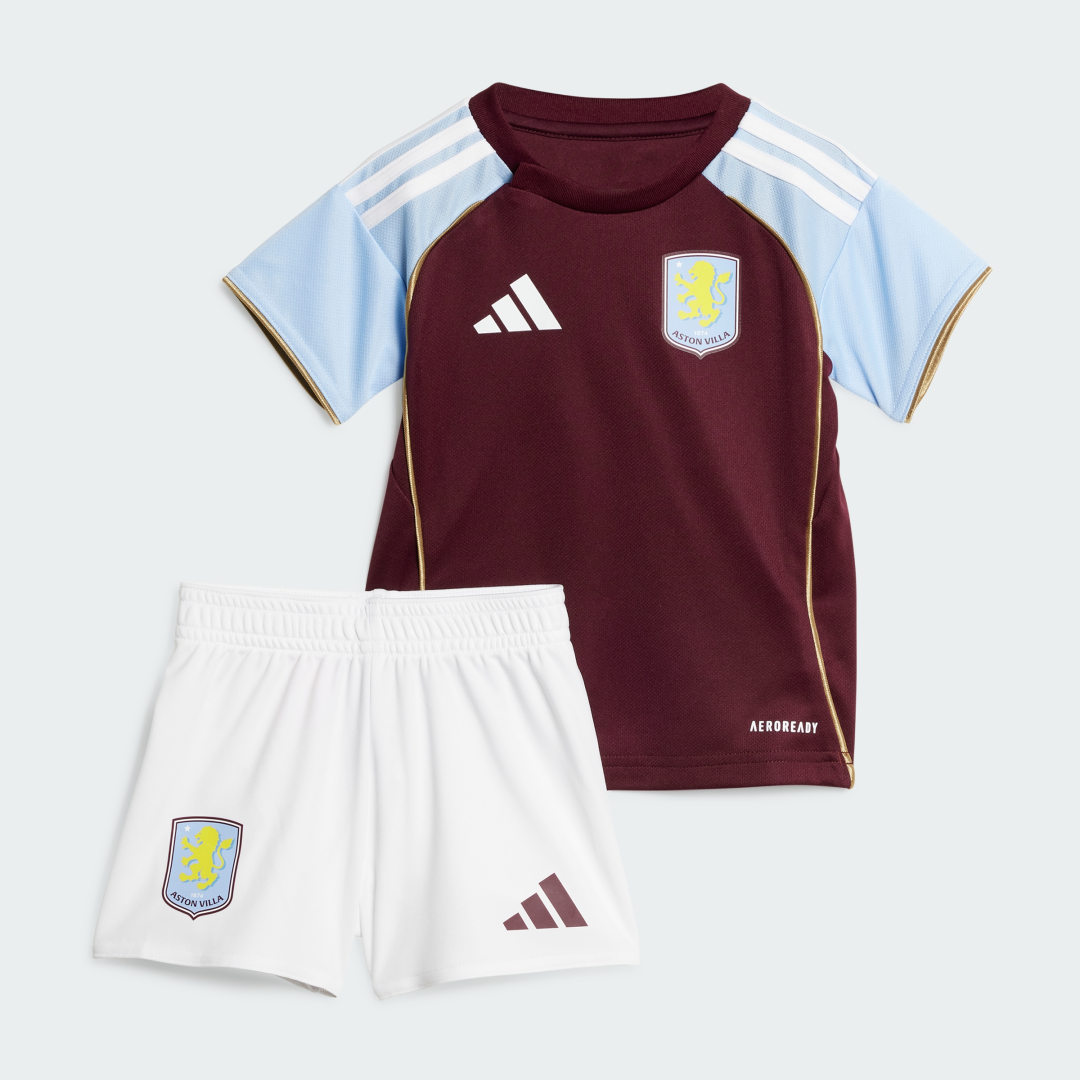 Adidas Aston Villa FC 25 26 Baby Thuistenue Kids