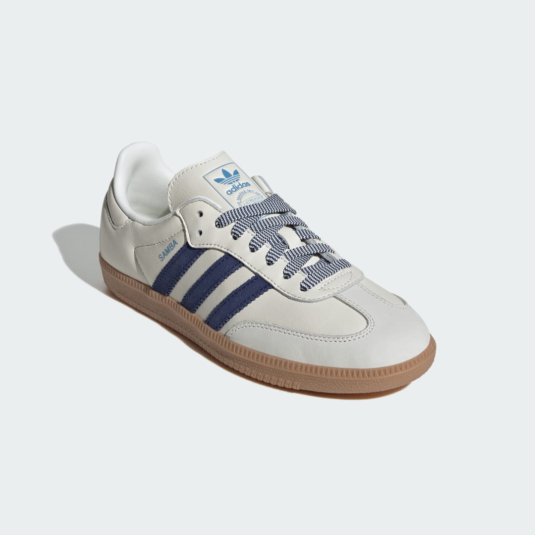 Adidas Samba sneaker Off White / Dark Blue / Clear Sky
