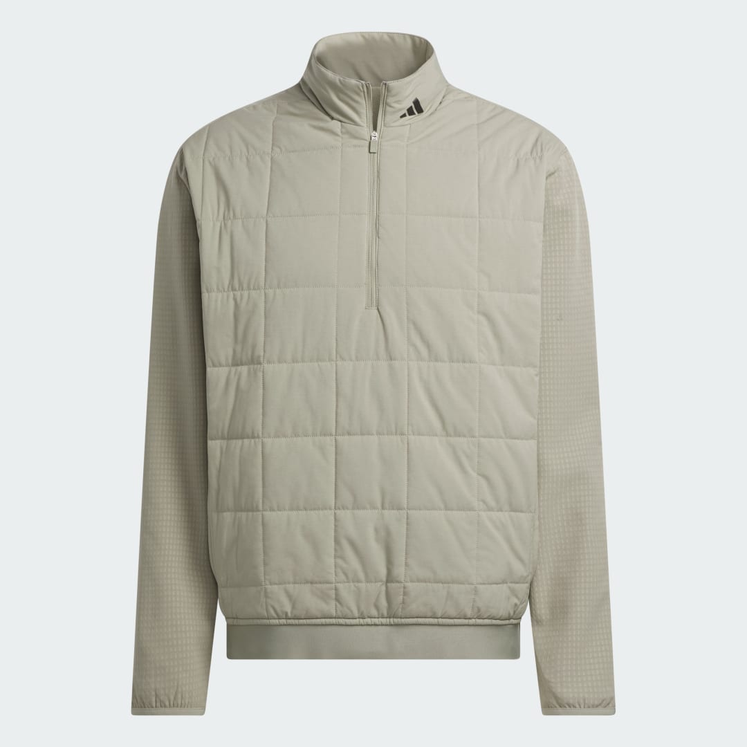 Adidas Ultimate365 Quilted DWR Pullover met Halflange Rits
