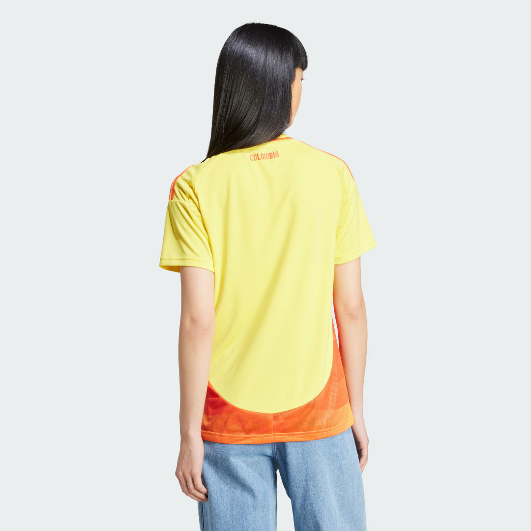 

adidas Camiseta Local Selección Colombia 24 Mujer Mujer, Amarillo