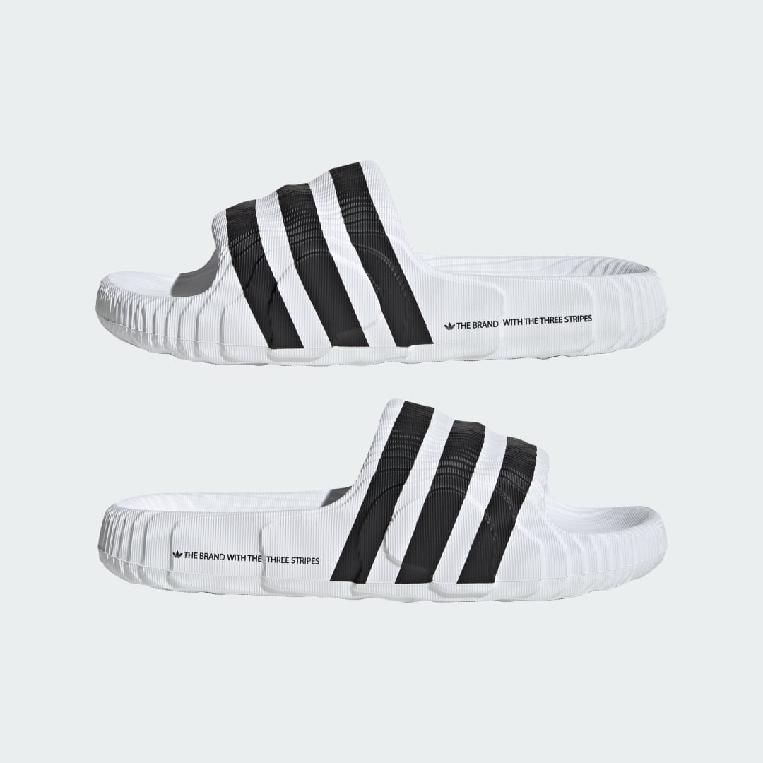 

adidas Chanclas Adilette 22 Hombre, Blanco