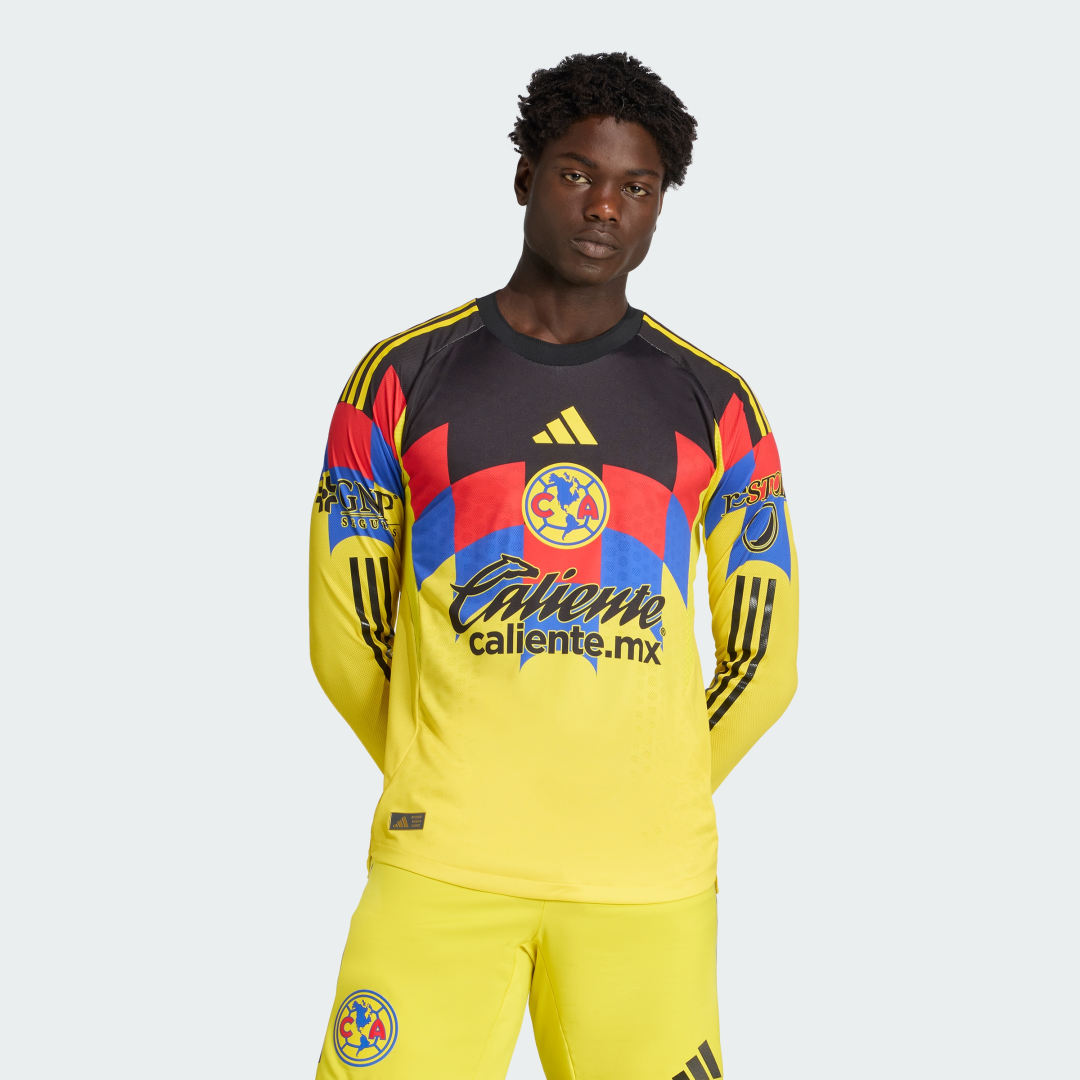 adidas Club America 25/26 Long Sleeve Home Authentic Jersey - $112.00 at Adidas