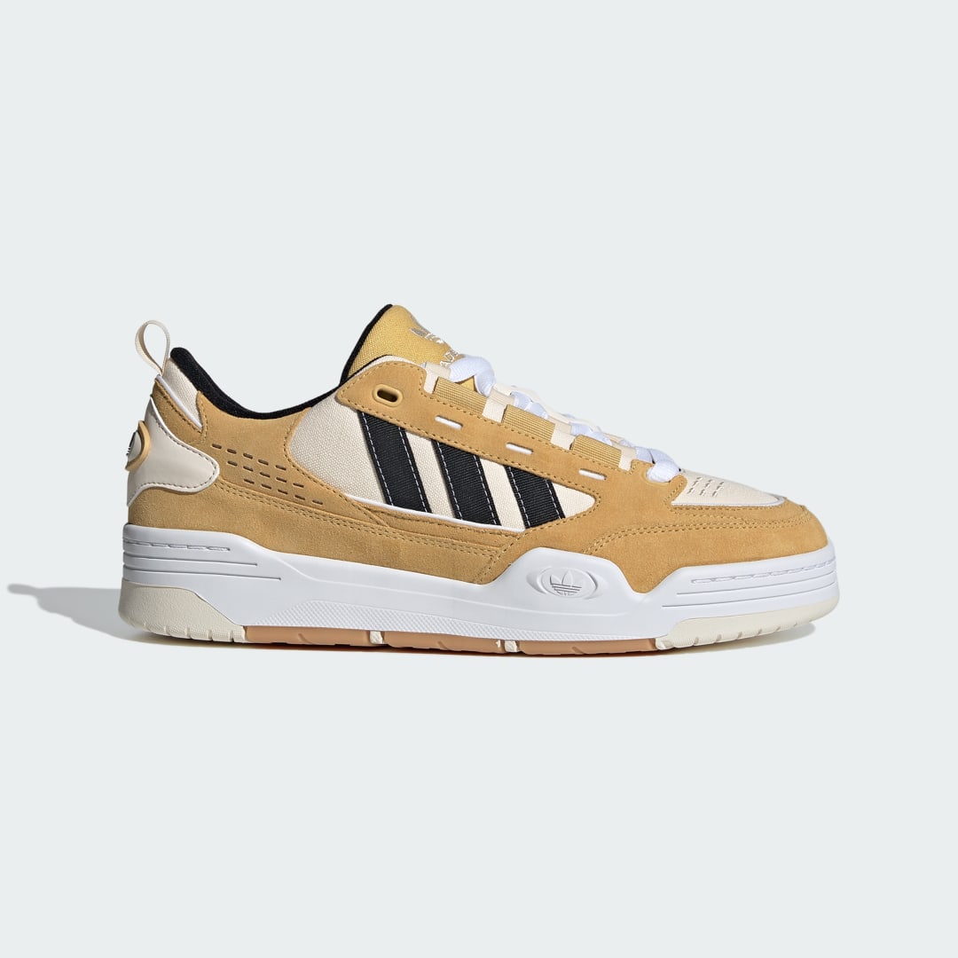 Adidas Adi2000 herensneaker zwart, wit, beige, grijs, bruin en groen